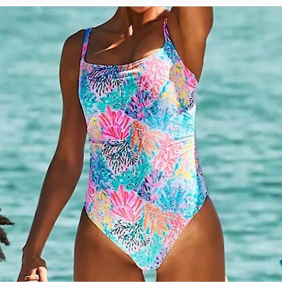 Lilly Pulitzer Other - Lilly Pulitzer Napili bathing suit in Multi Splashchance  . New with tags!